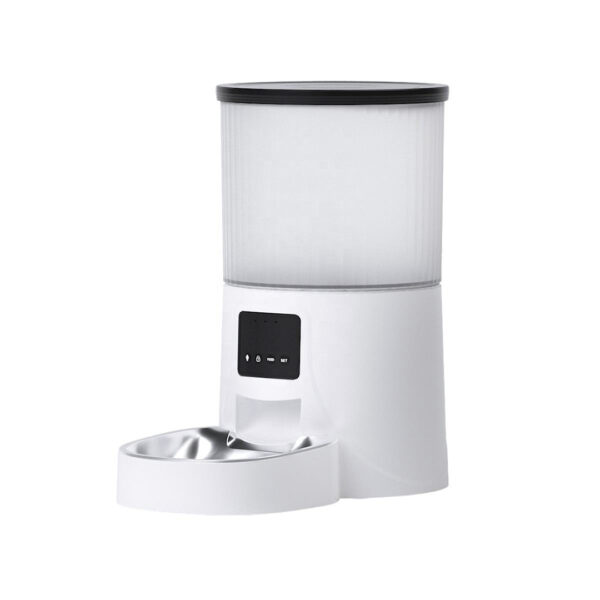 Smart 4L Automatic Pet Feeder with 1080P HD Video | Voice Recording, Time Feeding, and Key Lock for Dogs and Cats - Image 4