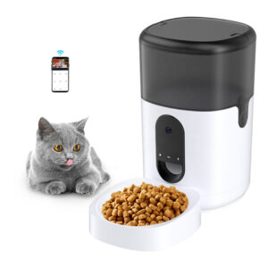 6L Smart Automatic Pet Feeder with 1080P HD Camera, Remote Control & Voice Interaction | For Cats, Dogs, and Small Animals