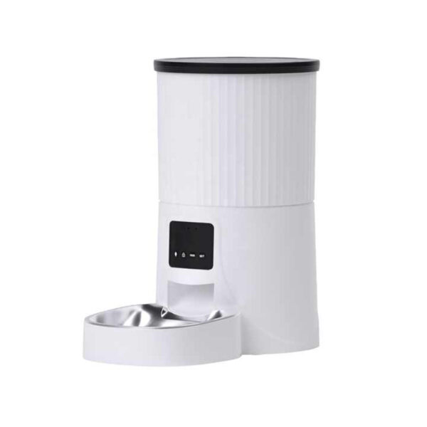 Smart 4L Automatic Pet Feeder with 1080P HD Video | Voice Recording, Time Feeding, and Key Lock for Dogs and Cats - Image 5