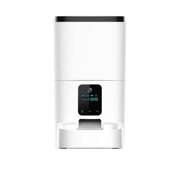 6L Smart Automatic Pet Feeder with Full HD Video, Mobile App Control, Voice Interaction, Up to 8 Meals/Day | For Cats & Dogs - Image 3